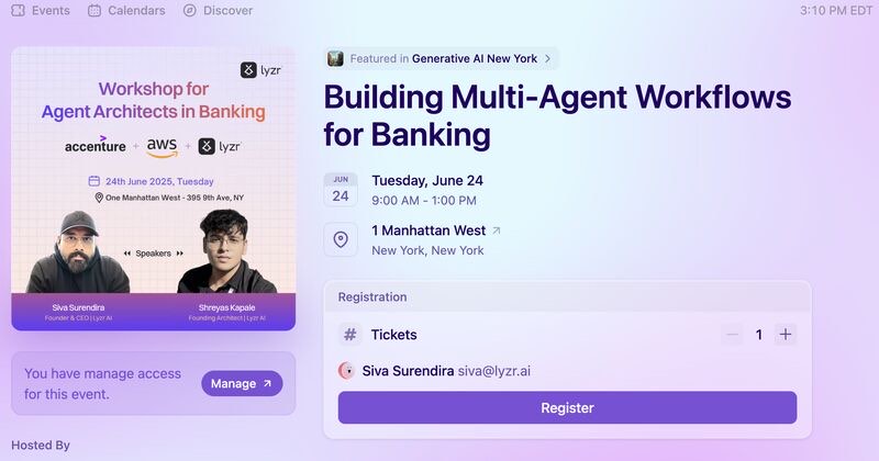 Accenture Banking Workshop